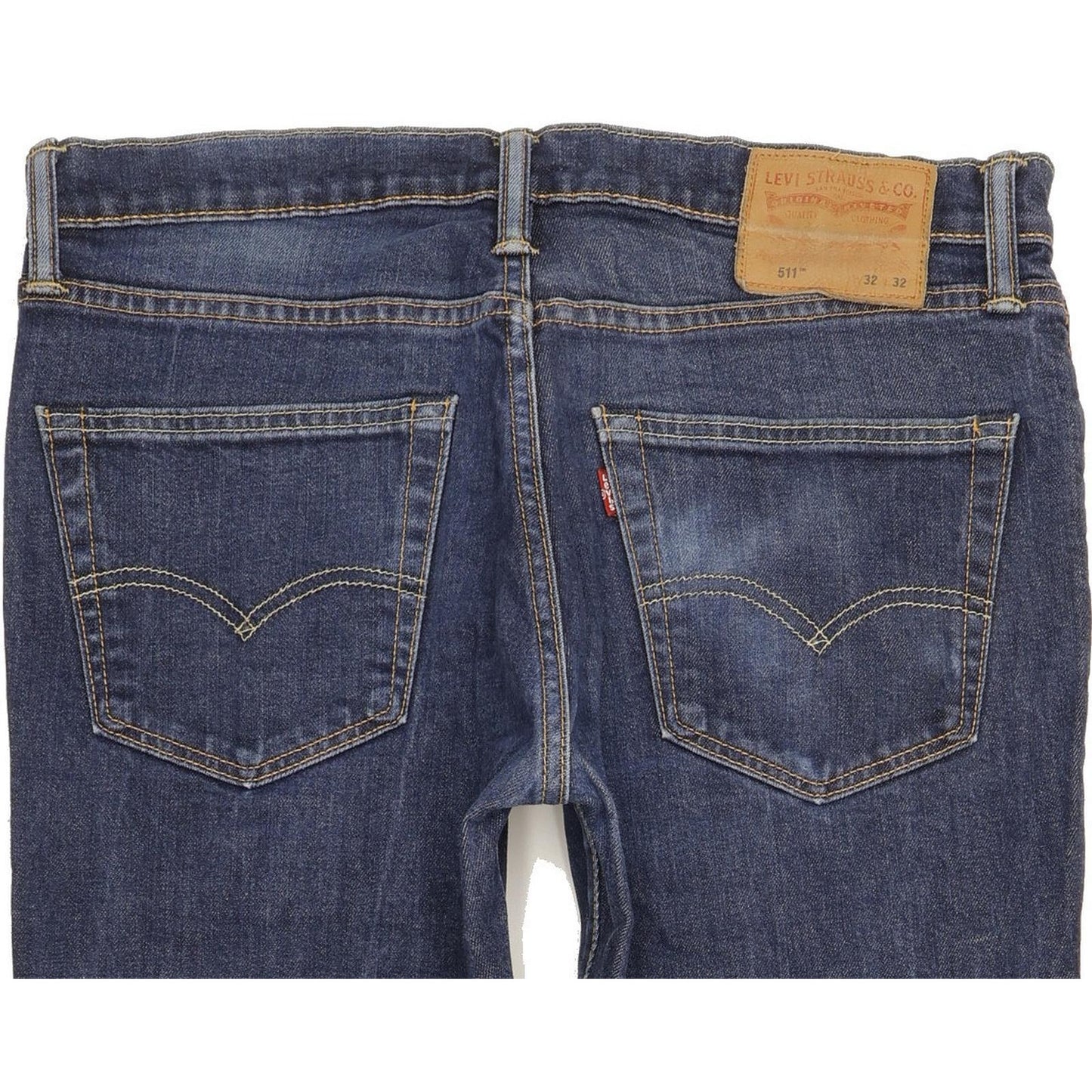 Levi's 511 Men Blue Straight Slim Jeans W32 L31