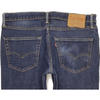 Levi's 511 Men Blue Straight Slim Jeans W32 L31