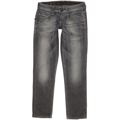 G-Star Radar Officer Women Blue Skinny Slim Jeans W27 L29