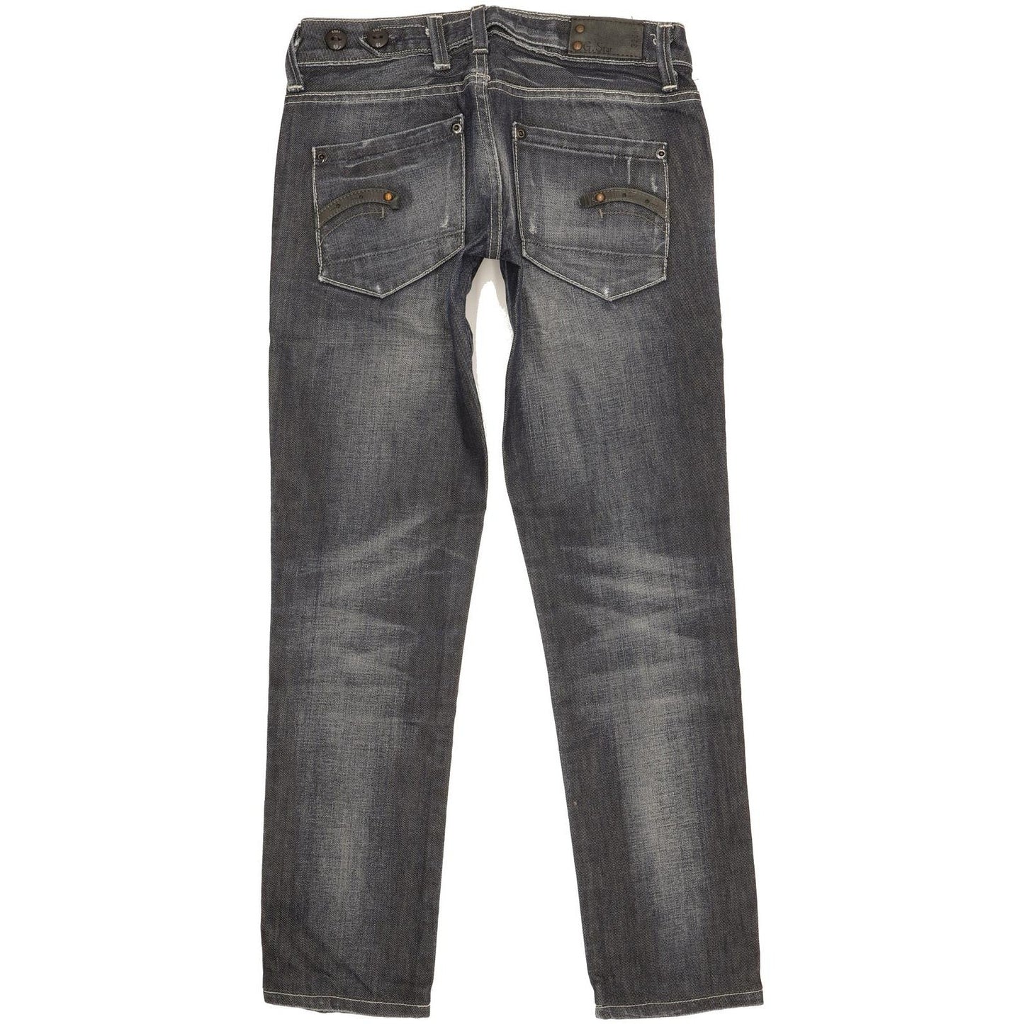 G-Star Radar Officer Women Blue Skinny Slim Jeans W27 L29