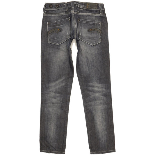 G-Star Radar Officer Women Blue Skinny Slim Jeans W27 L29