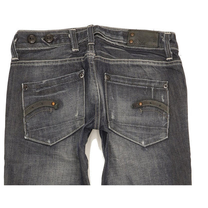 G-Star Radar Officer Women Blue Skinny Slim Jeans W27 L29