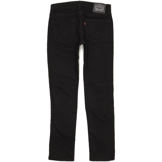 Levi's 511 Men Black Straight Slim Stretch Jeans W32 L31