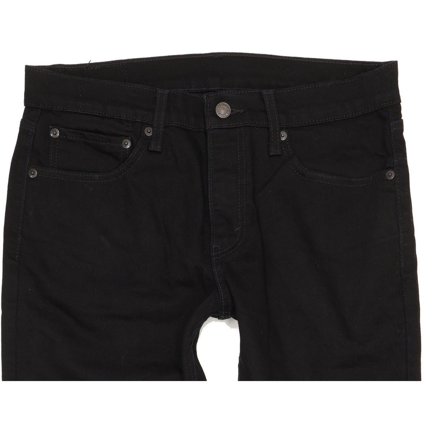 Levi's 511 Men Black Straight Slim Stretch Jeans W32 L31