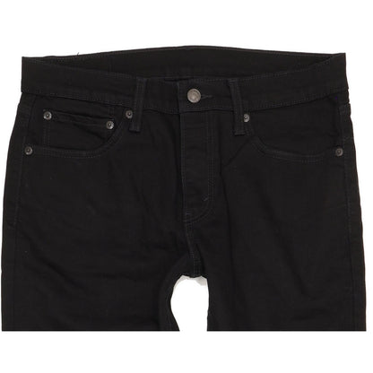 Levi's 511 Men Black Straight Slim Stretch Jeans W32 L31