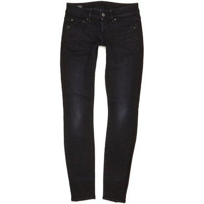 G-Star 3301 Low Women Navy Skinny Slim Stretch Jeans W25 L29