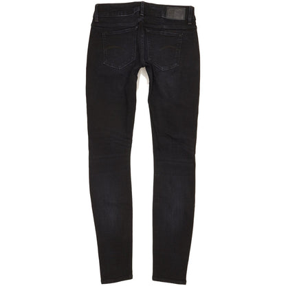 G-Star 3301 Low Women Navy Skinny Slim Stretch Jeans W25 L29