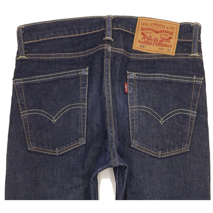Levi's 510 Men Blue Skinny Slim Stretch Jeans W27 L29