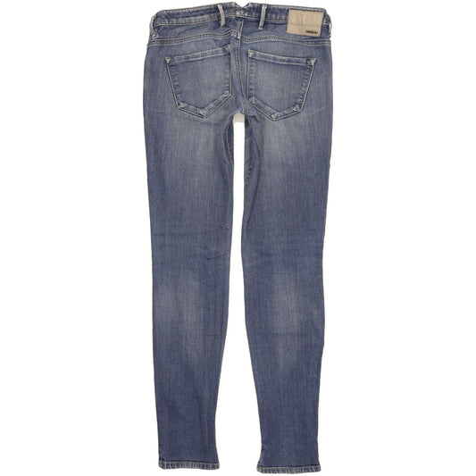 Diesel Cherick 008L6 Women Blue Tapered Slim Stretch Jeans W29 L34
