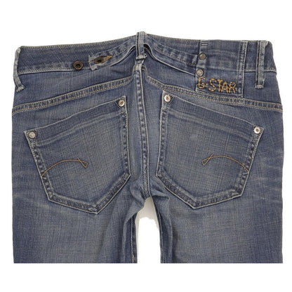 G-Star Midge Women Blue Straight Slim Stretch Jeans W29 L33