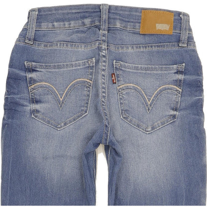 Levi's Women Blue Skinny Slim Stretch Jeans W24 L30