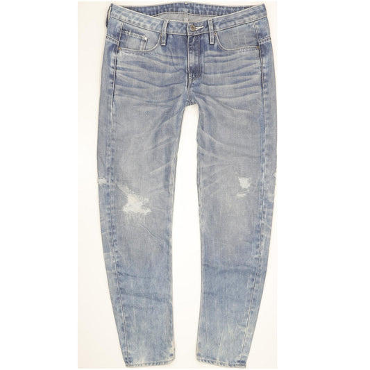 G-Star Occopatch Type C 3D Women Blue Tapered Loose Boyfriend Jeans W27 L32