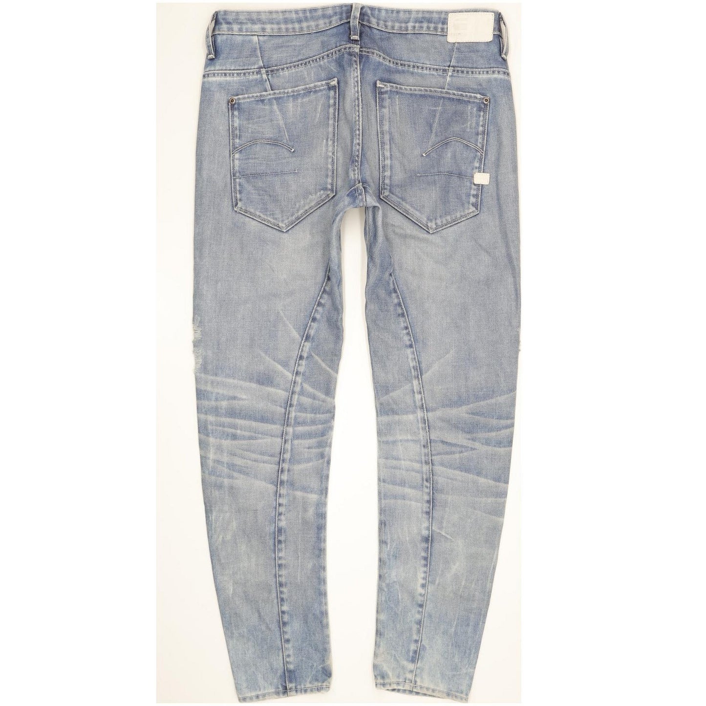 G-Star Occopatch Type C 3D Women Blue Tapered Loose Boyfriend Jeans W27 L32