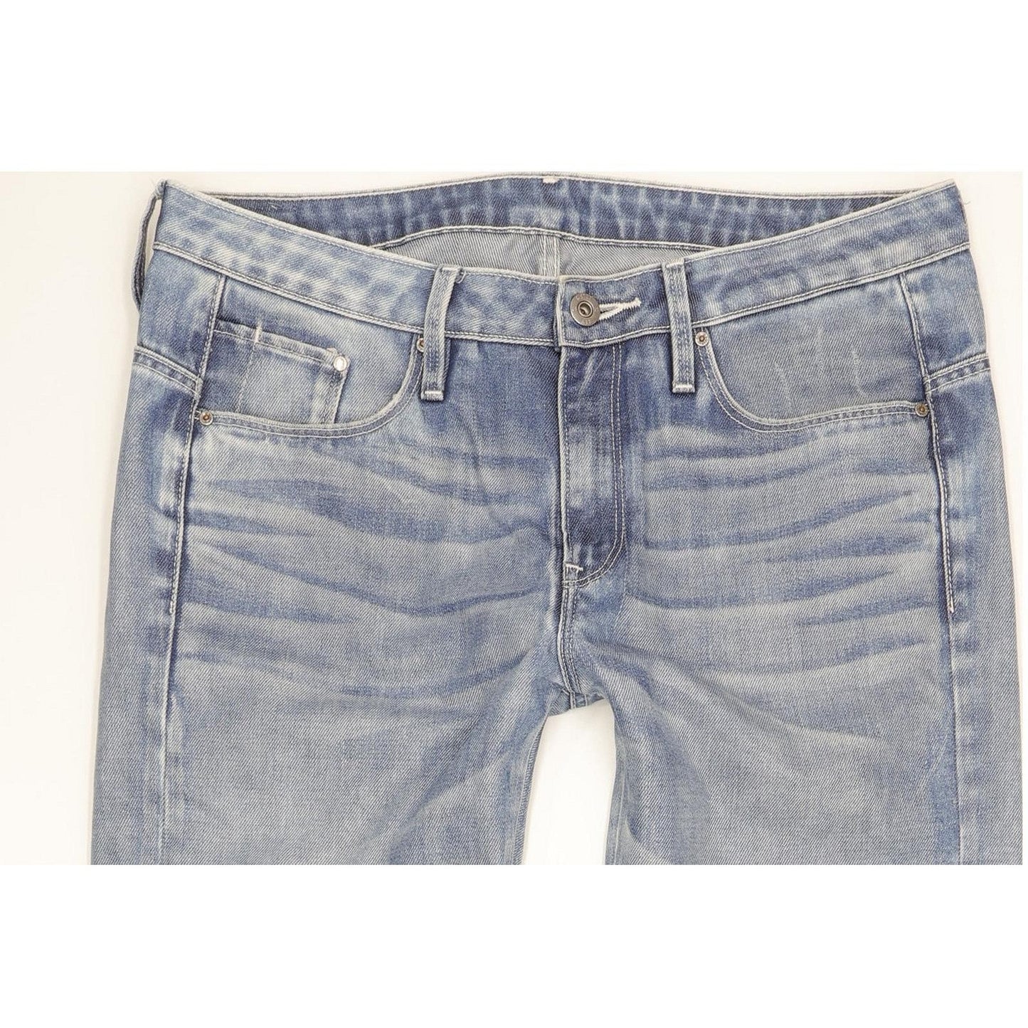 G-Star Occopatch Type C 3D Women Blue Tapered Loose Boyfriend Jeans W27 L32