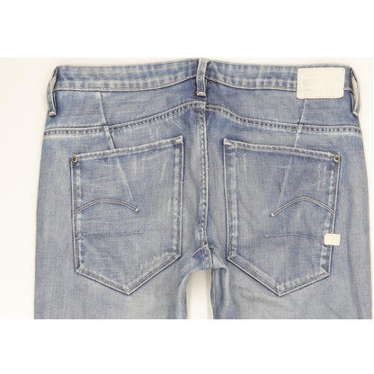 G-Star Occopatch Type C 3D Women Blue Tapered Loose Boyfriend Jeans W27 L32
