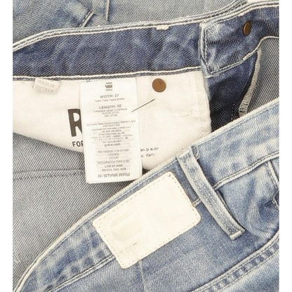 G-Star Occopatch Type C 3D Women Blue Tapered Loose Boyfriend Jeans W27 L32