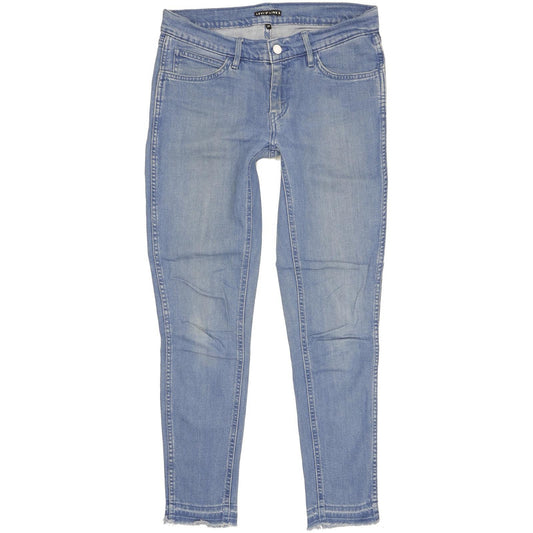 Levi's Line 8 Women Blue Skinny Slim Stretch Jeans W29 L30