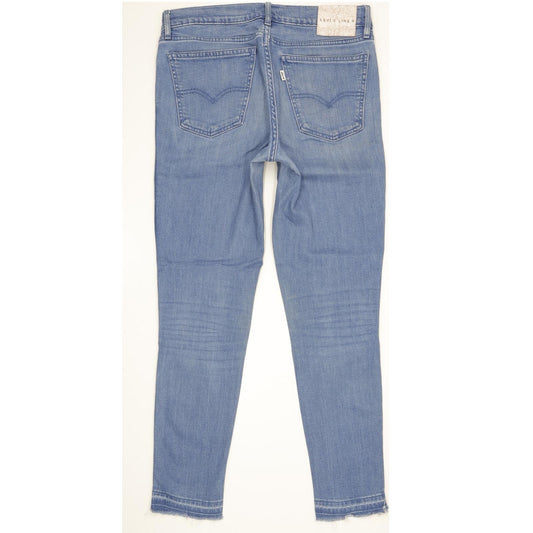 Levi's Line 8 Women Blue Skinny Slim Stretch Jeans W29 L30