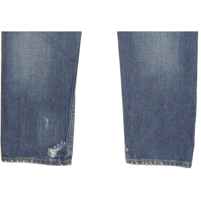 G-Star 3301 Low Men Blue Tapered Slim Jeans W34 L34