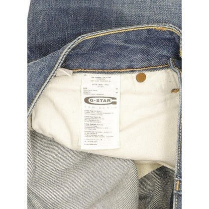 G-Star 3301 Low Men Blue Tapered Slim Jeans W34 L34