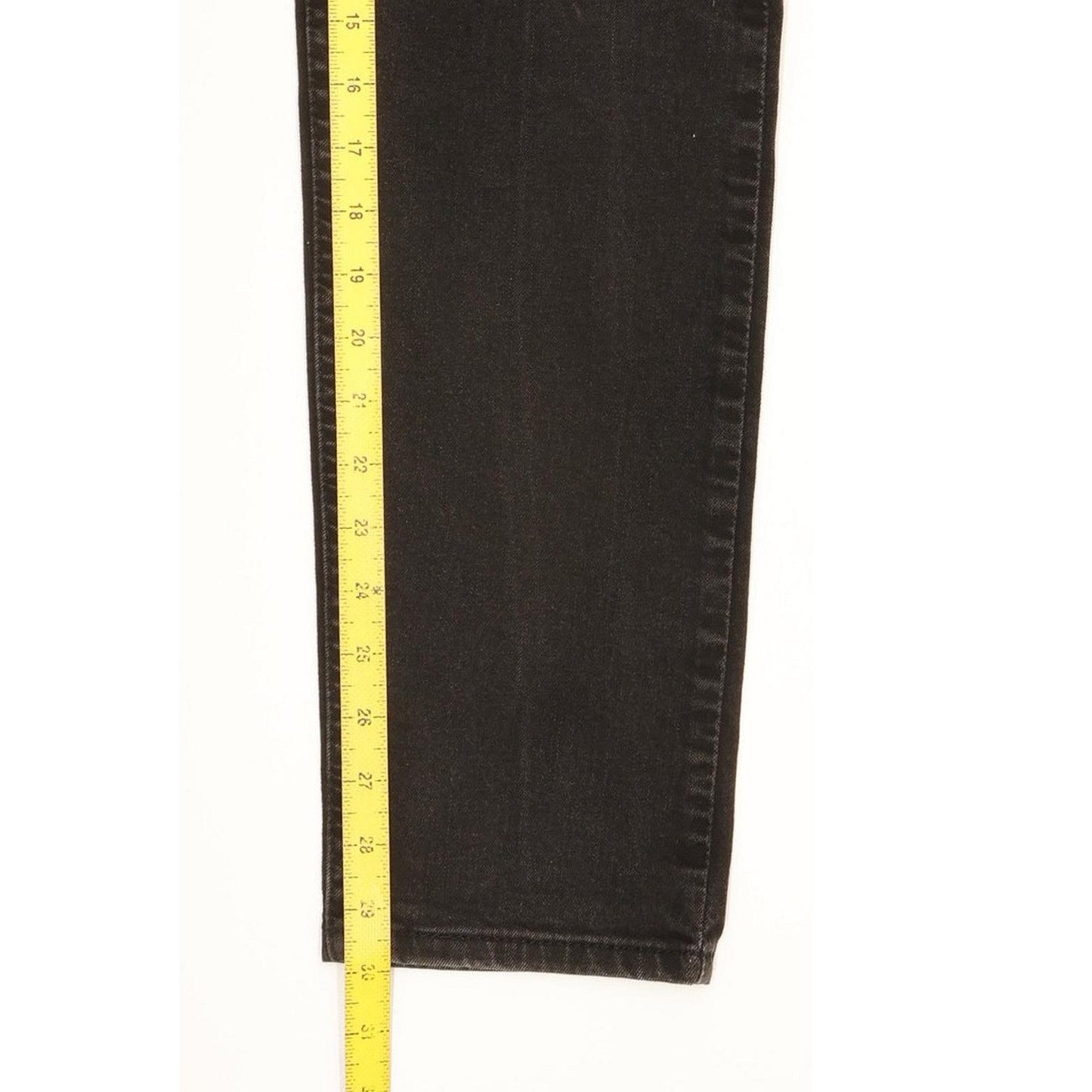 Levi's 512 Men Black Tapered Slim Stretch Jeans W32 L30