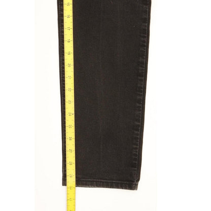 Levi's 512 Men Black Tapered Slim Stretch Jeans W32 L30