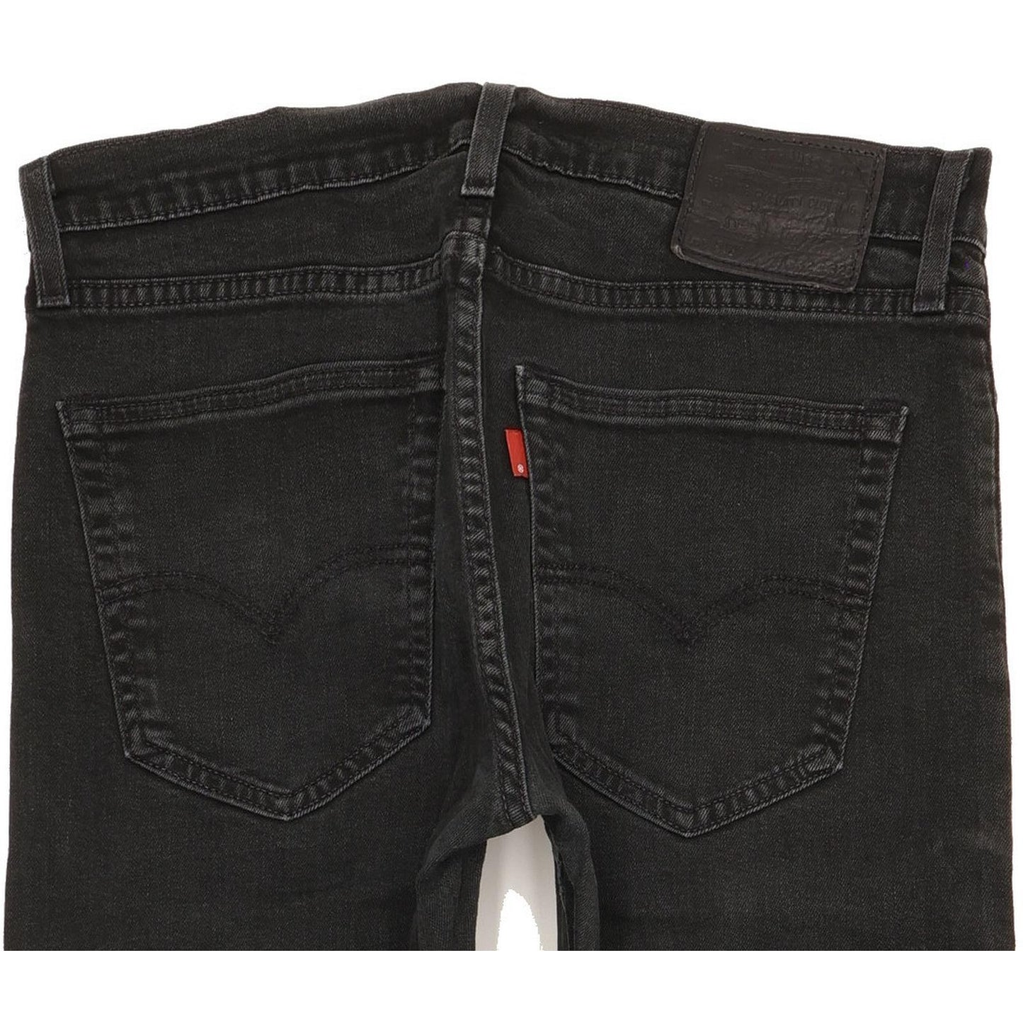 Levi's 512 Men Black Tapered Slim Stretch Jeans W32 L31
