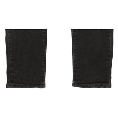 Levi's 512 Men Black Tapered Slim Stretch Jeans W32 L31