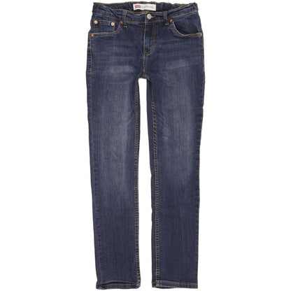 Levi's 512 Kids Women Blue Tapered Slim Stretch Jeans W26 L29