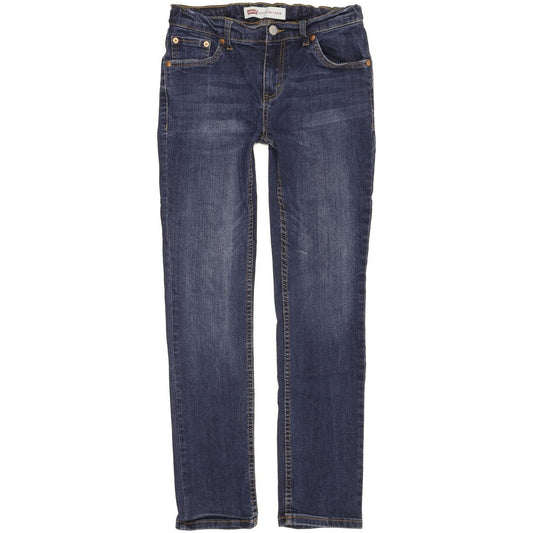 Levi's 512 Kids Women Blue Tapered Slim Stretch Jeans W26 L29