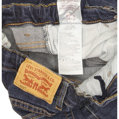 Levi's 512 Kids Women Blue Tapered Slim Stretch Jeans W26 L29