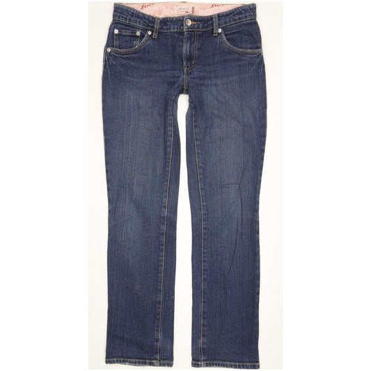 Levi's Kids Women Blue Straight Slim Stretch Jeans W28 L30