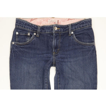 Levi's Kids Women Blue Straight Slim Stretch Jeans W28 L30