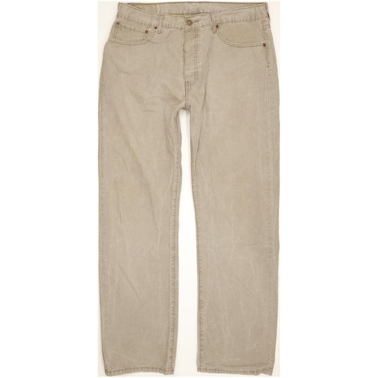 Levi's 401 Men Grey Straight Regular Jeans W36 L32