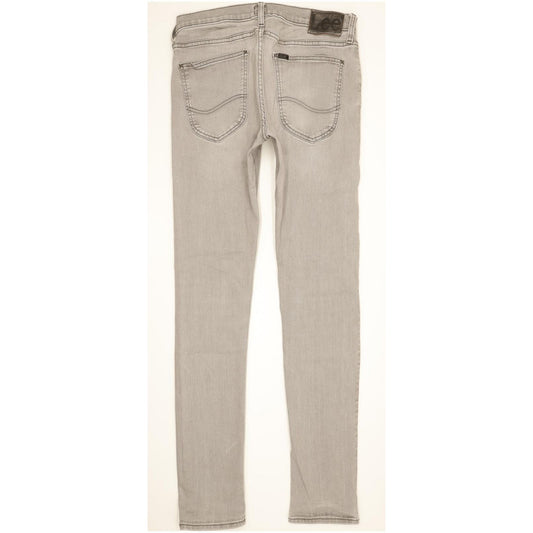 Lee Luke Men Grey Skinny Slim Stretch Jeans W31 L34
