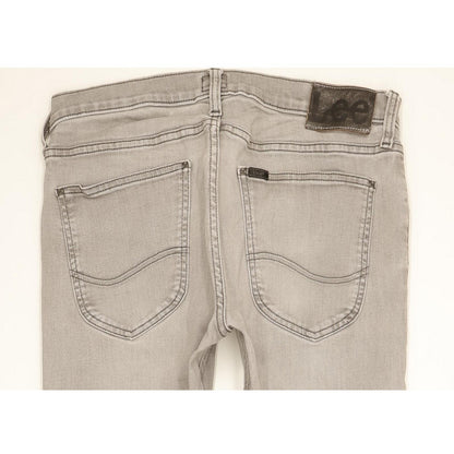 Lee Luke Men Grey Skinny Slim Stretch Jeans W31 L34