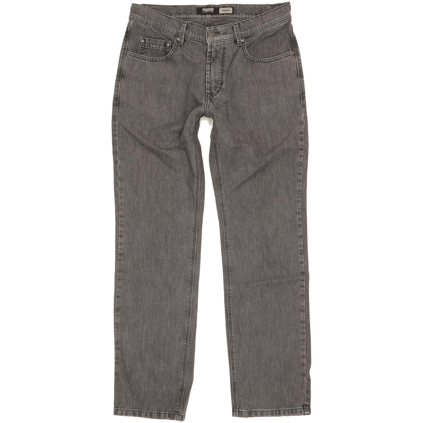 Pioneer Rando Men Grey Straight Regular Stretch Jeans W31 L31
