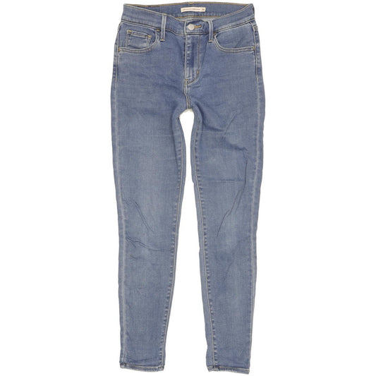 Levi's 720 Women Blue Skinny Slim Stretch Jeans W26 L28