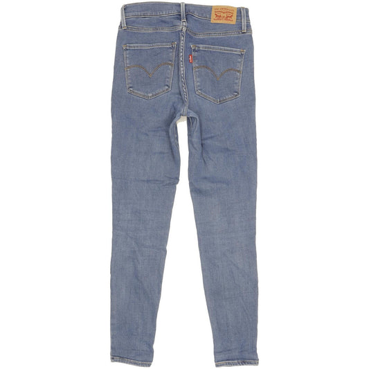 Levi's 720 Women Blue Skinny Slim Stretch Jeans W26 L28
