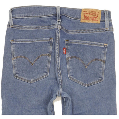 Levi's 720 Women Blue Skinny Slim Stretch Jeans W26 L28