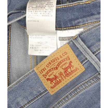 Levi's 720 Women Blue Skinny Slim Stretch Jeans W26 L28