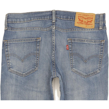 Levi's 511 Men Blue Straight Slim Stretch Jeans W30 L31