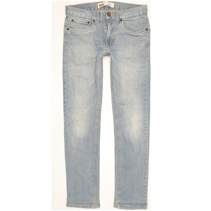 Levi's 510 Kids Blue Skinny Slim Stretch Jeans W28 L28
