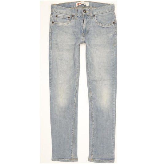 Levi's 510 Kids Blue Skinny Slim Stretch Jeans W28 L28