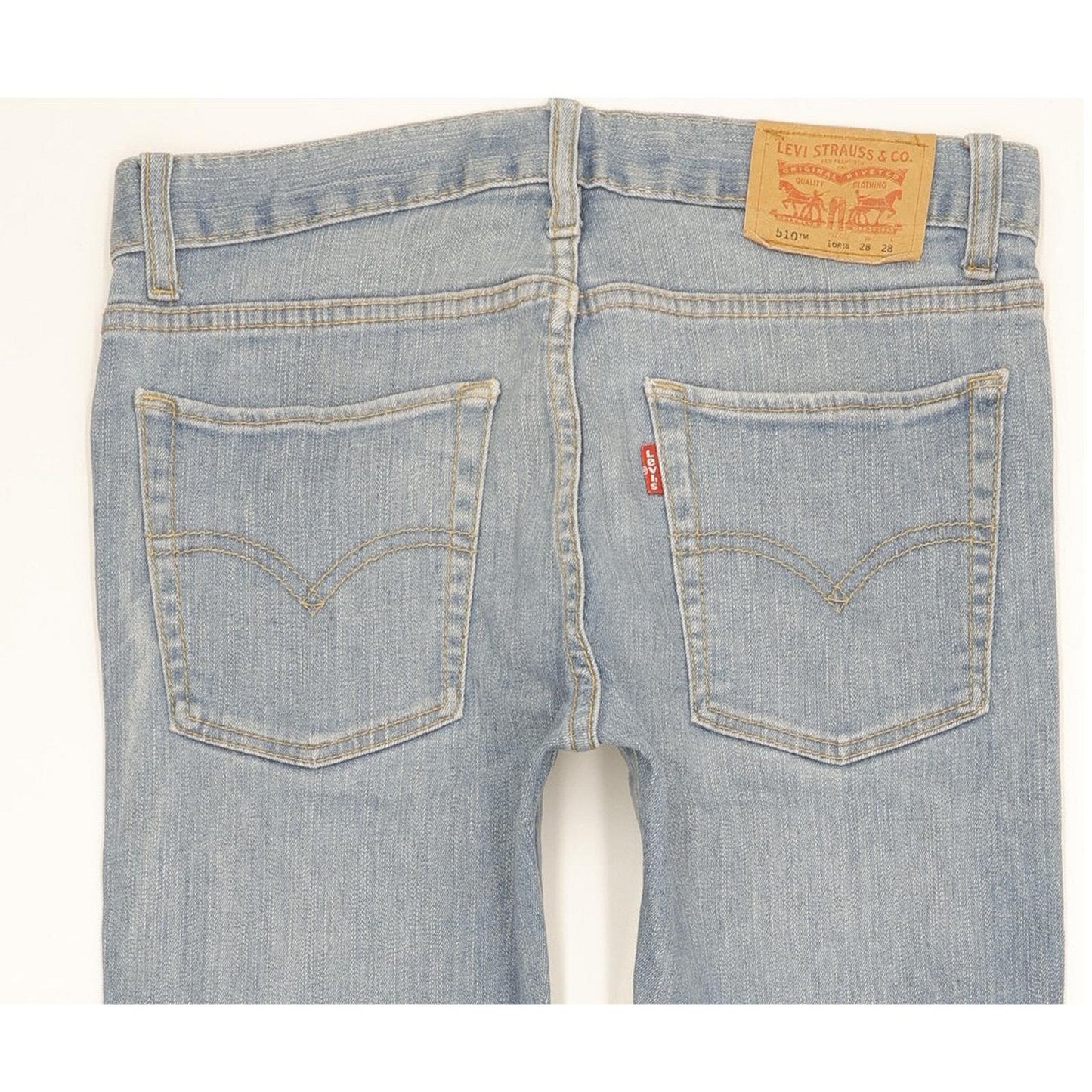 Levi's 510 Kids Blue Skinny Slim Stretch Jeans W28 L28