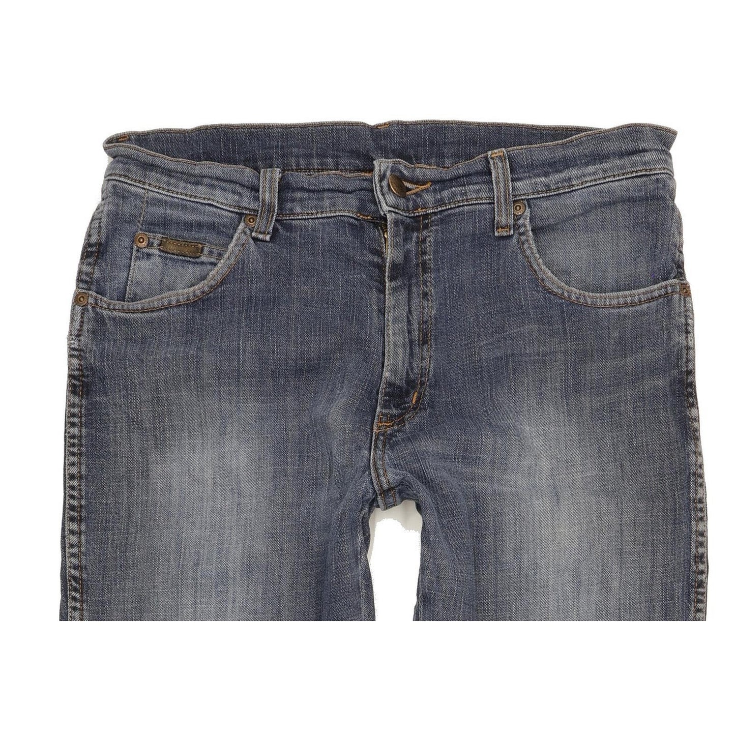 Wrangler Texas Men Blue Straight Regular Stretch Jeans W31 L34