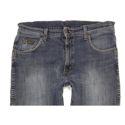 Wrangler Texas Men Blue Straight Regular Stretch Jeans W31 L34
