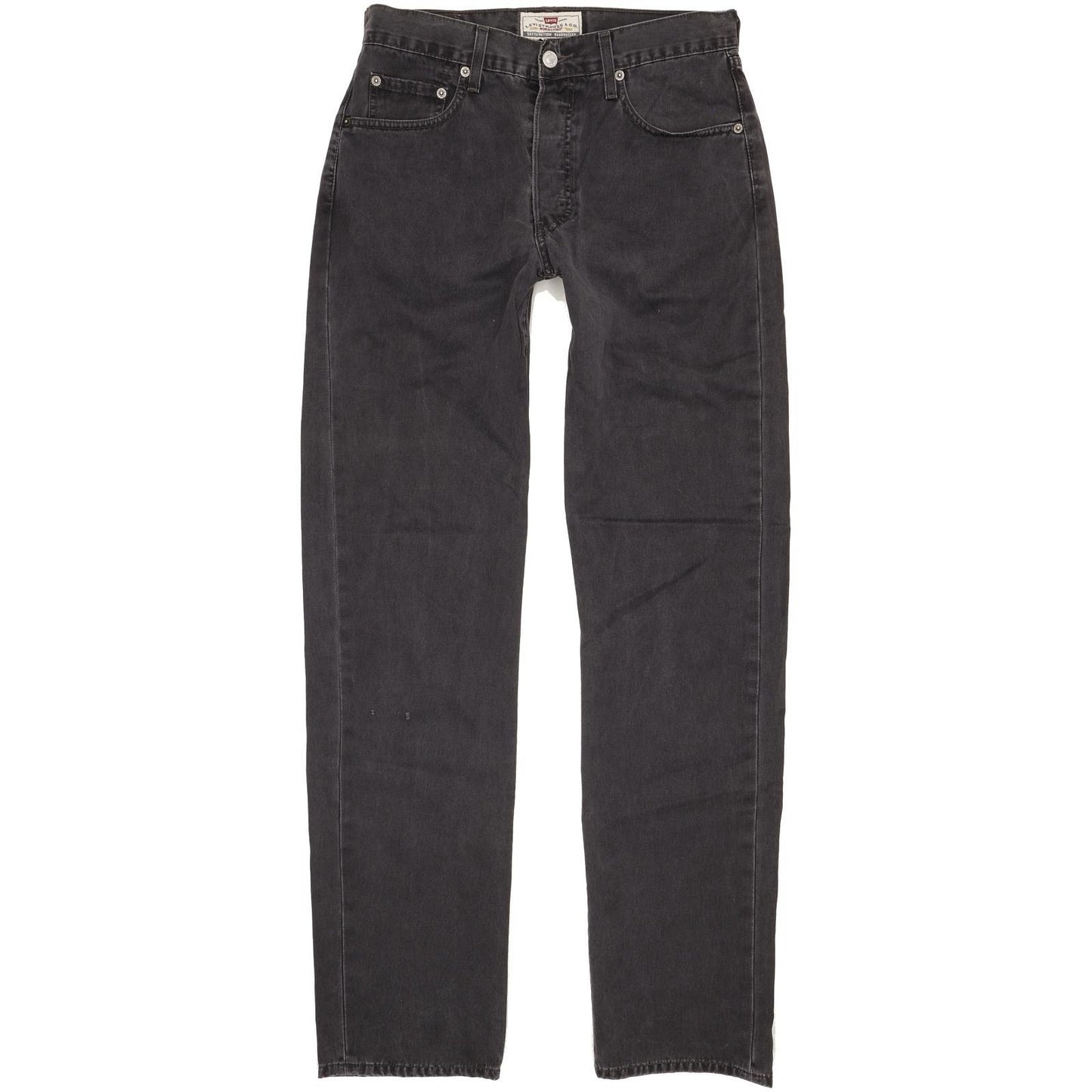 Levi's 451 Men Charcoal Straight Slim Jeans W31 L34