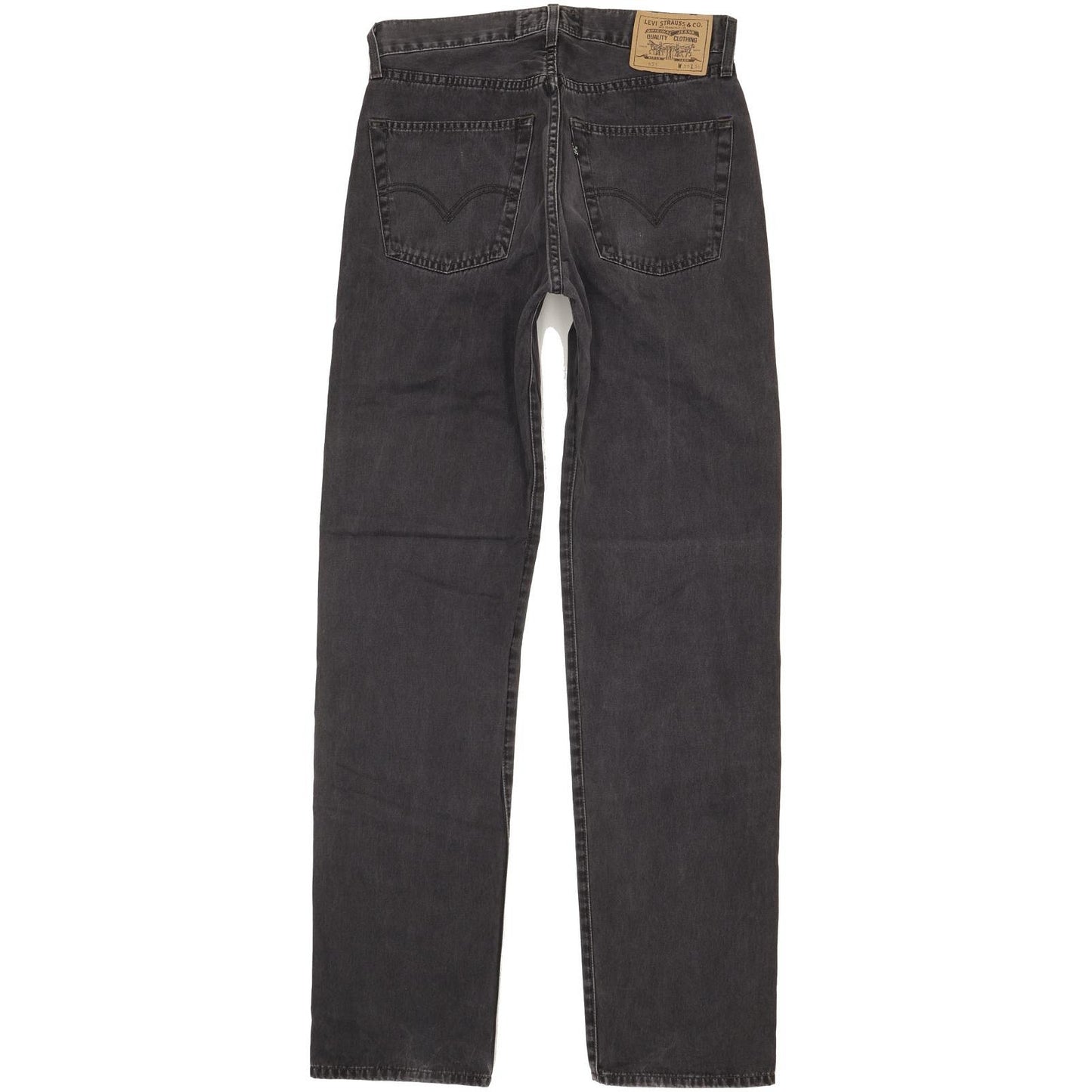 Levi's 451 Men Charcoal Straight Slim Jeans W31 L34