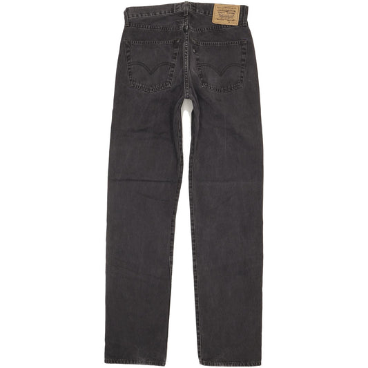 Levi's 451 Men Charcoal Straight Slim Jeans W31 L34